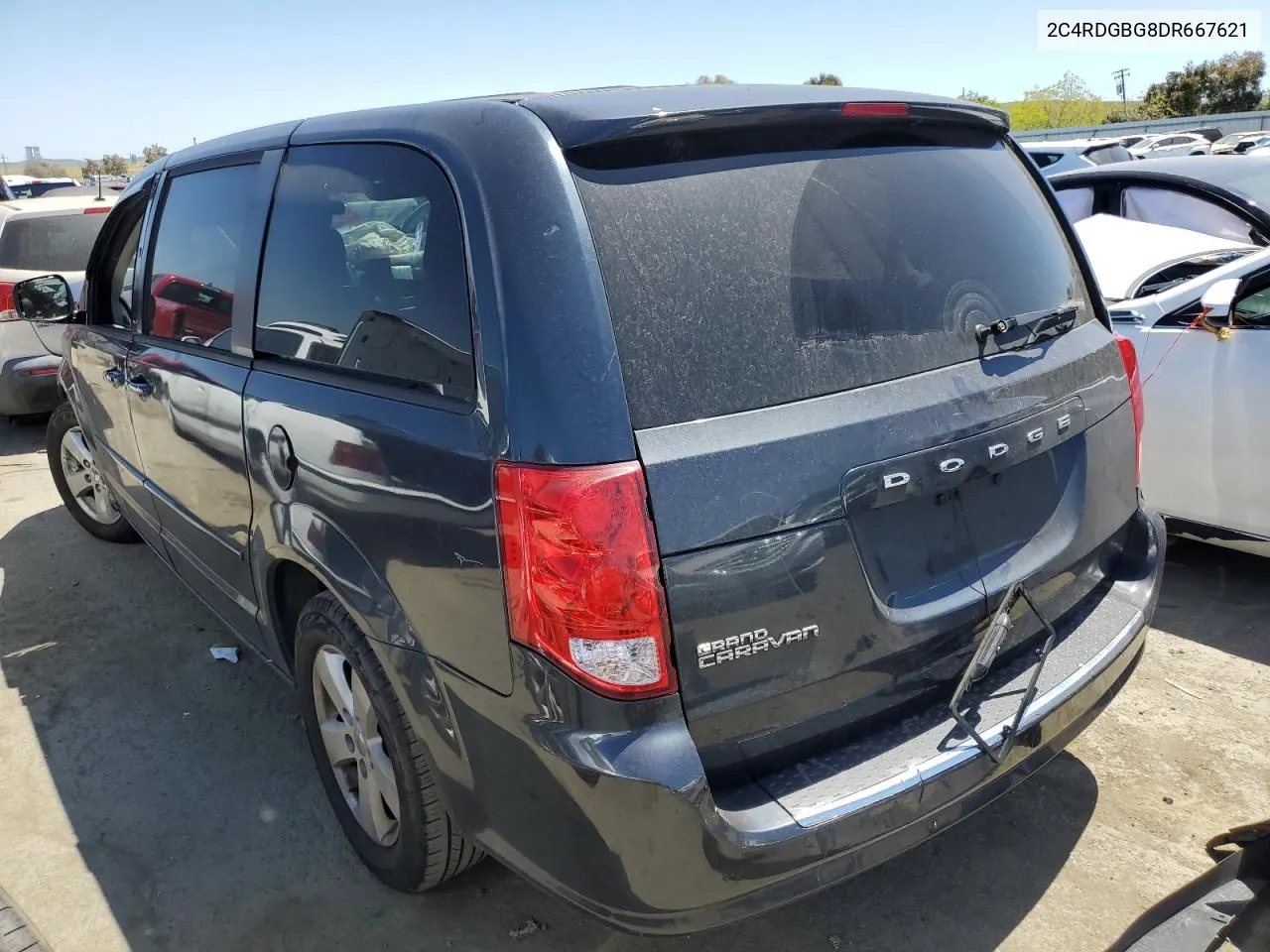 2013 Dodge Grand Caravan Se VIN: 2C4RDGBG8DR667621 Lot: 53385794