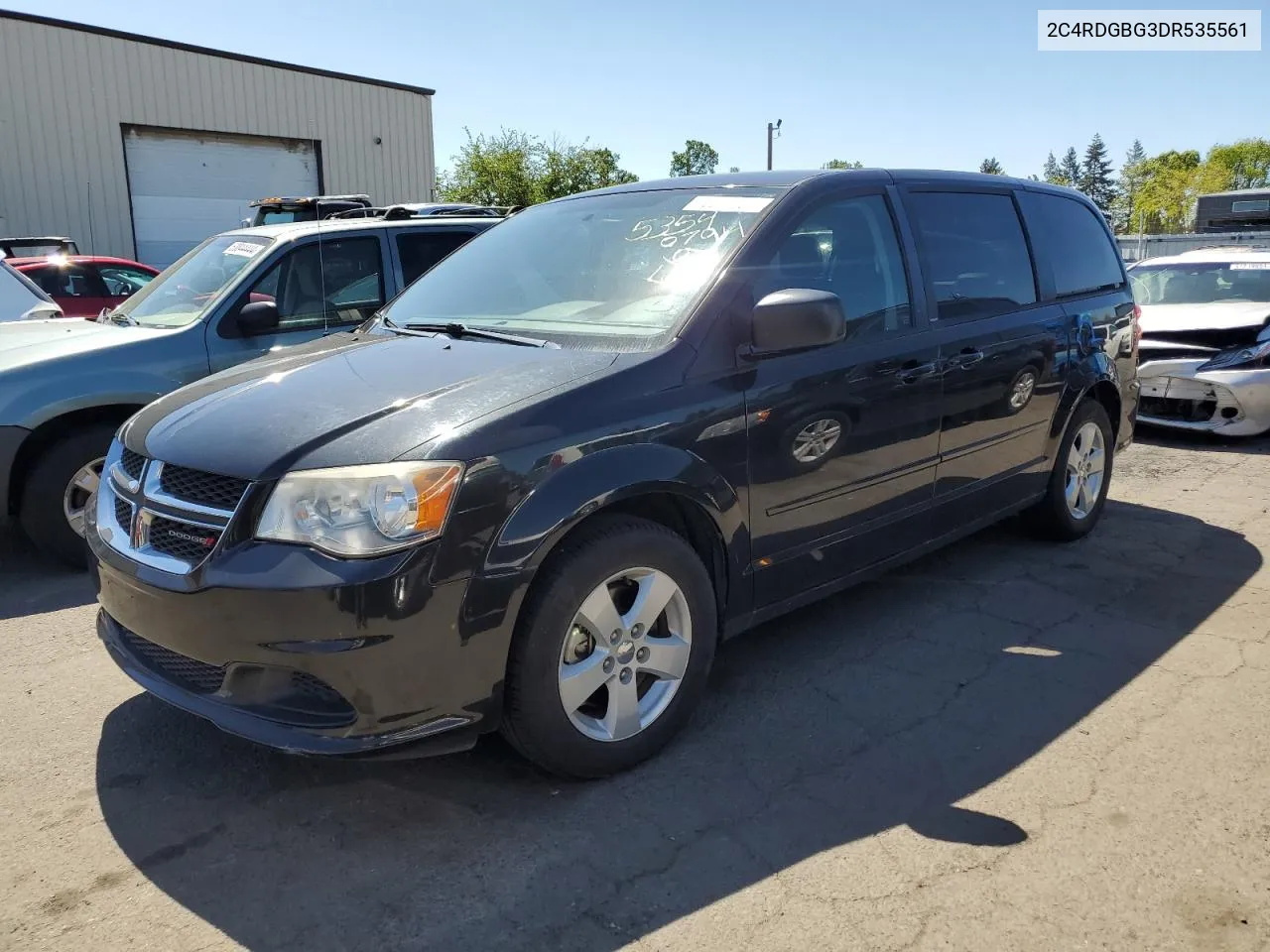 2C4RDGBG3DR535561 2013 Dodge Grand Caravan Se