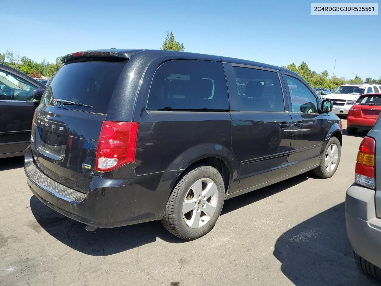 2013 Dodge Grand Caravan Se VIN: 2C4RDGBG3DR535561 Lot: 53540794