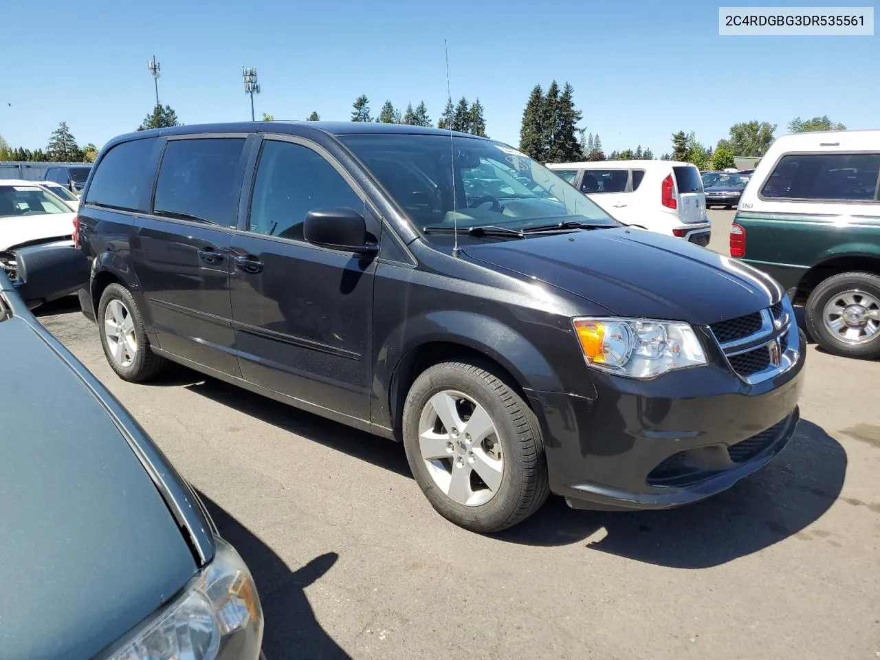 2013 Dodge Grand Caravan Se VIN: 2C4RDGBG3DR535561 Lot: 53540794