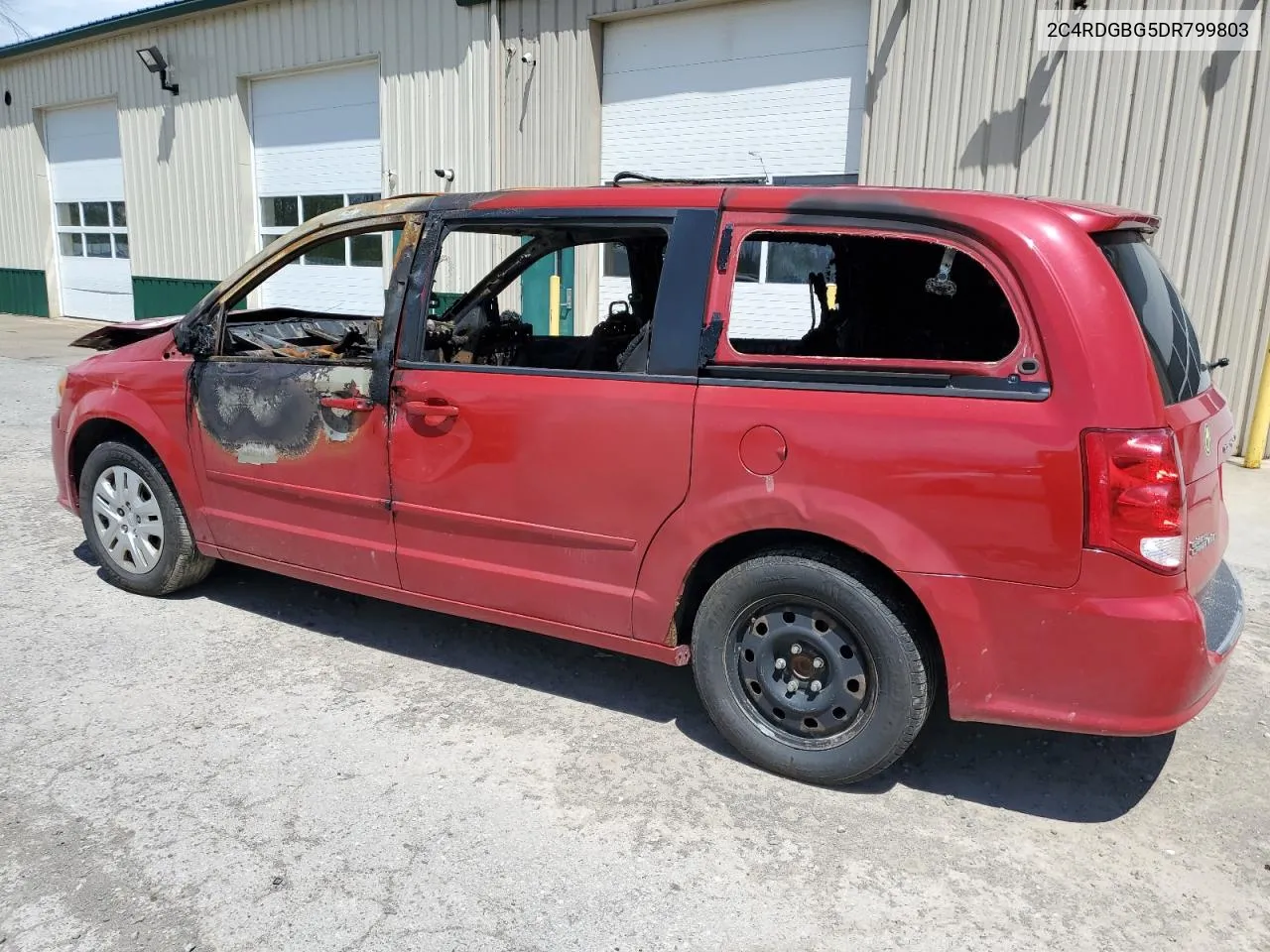 2013 Dodge Grand Caravan Se VIN: 2C4RDGBG5DR799803 Lot: 53781484