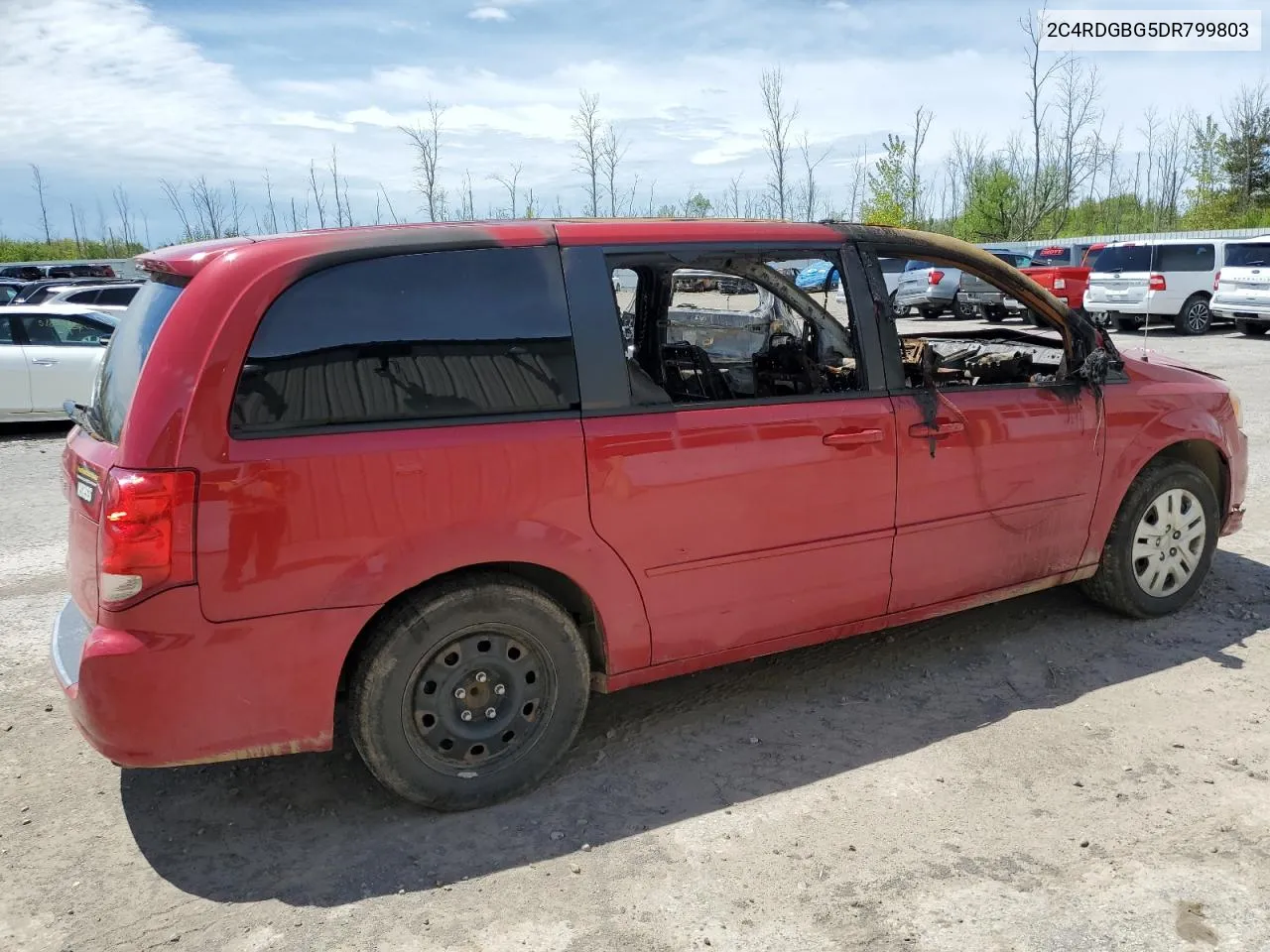 2C4RDGBG5DR799803 2013 Dodge Grand Caravan Se