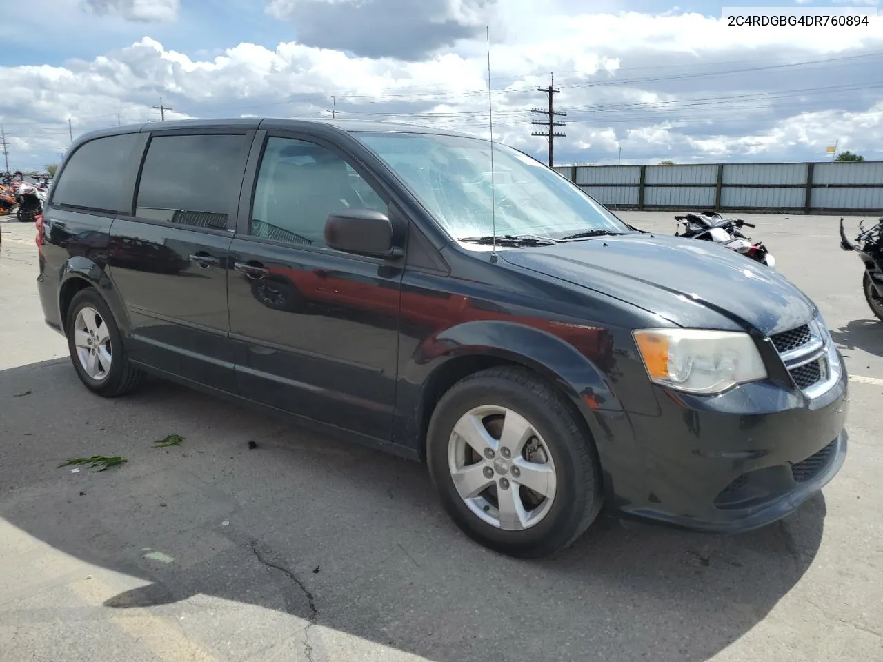 2013 Dodge Grand Caravan Se VIN: 2C4RDGBG4DR760894 Lot: 53875864