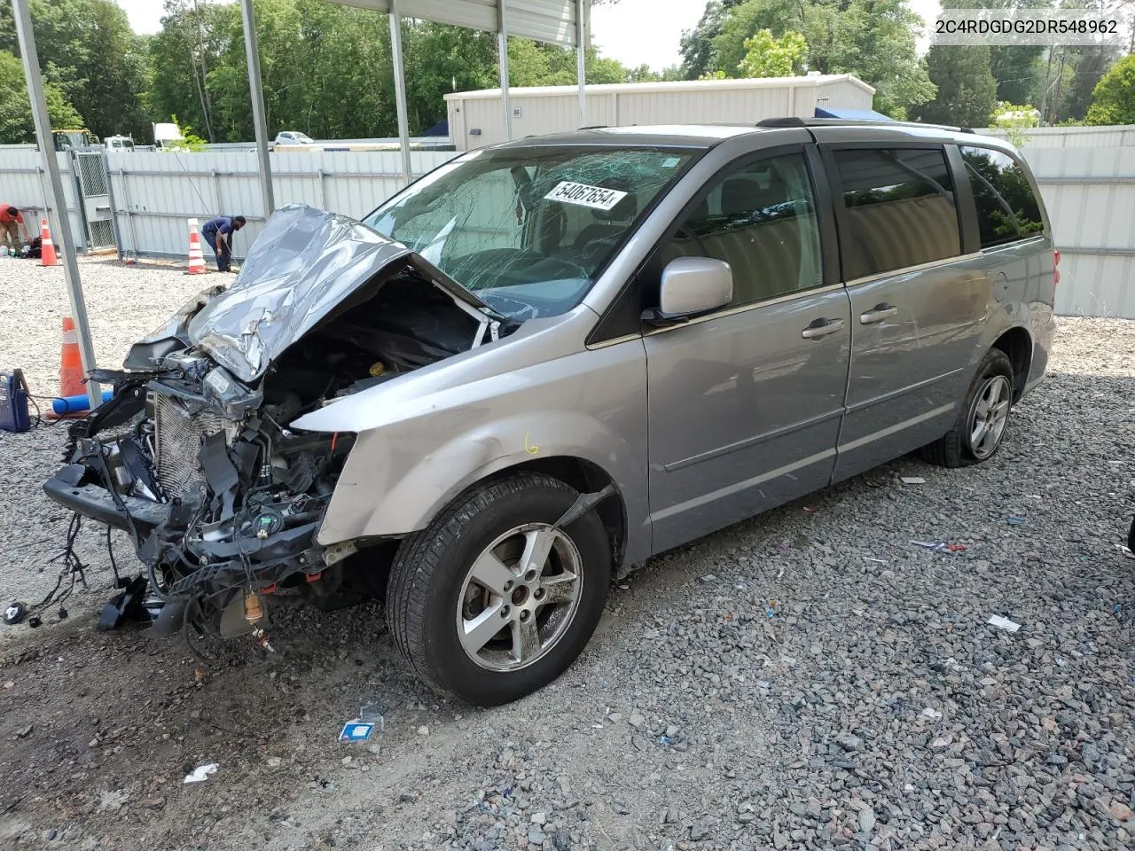 2C4RDGDG2DR548962 2013 Dodge Grand Caravan Crew