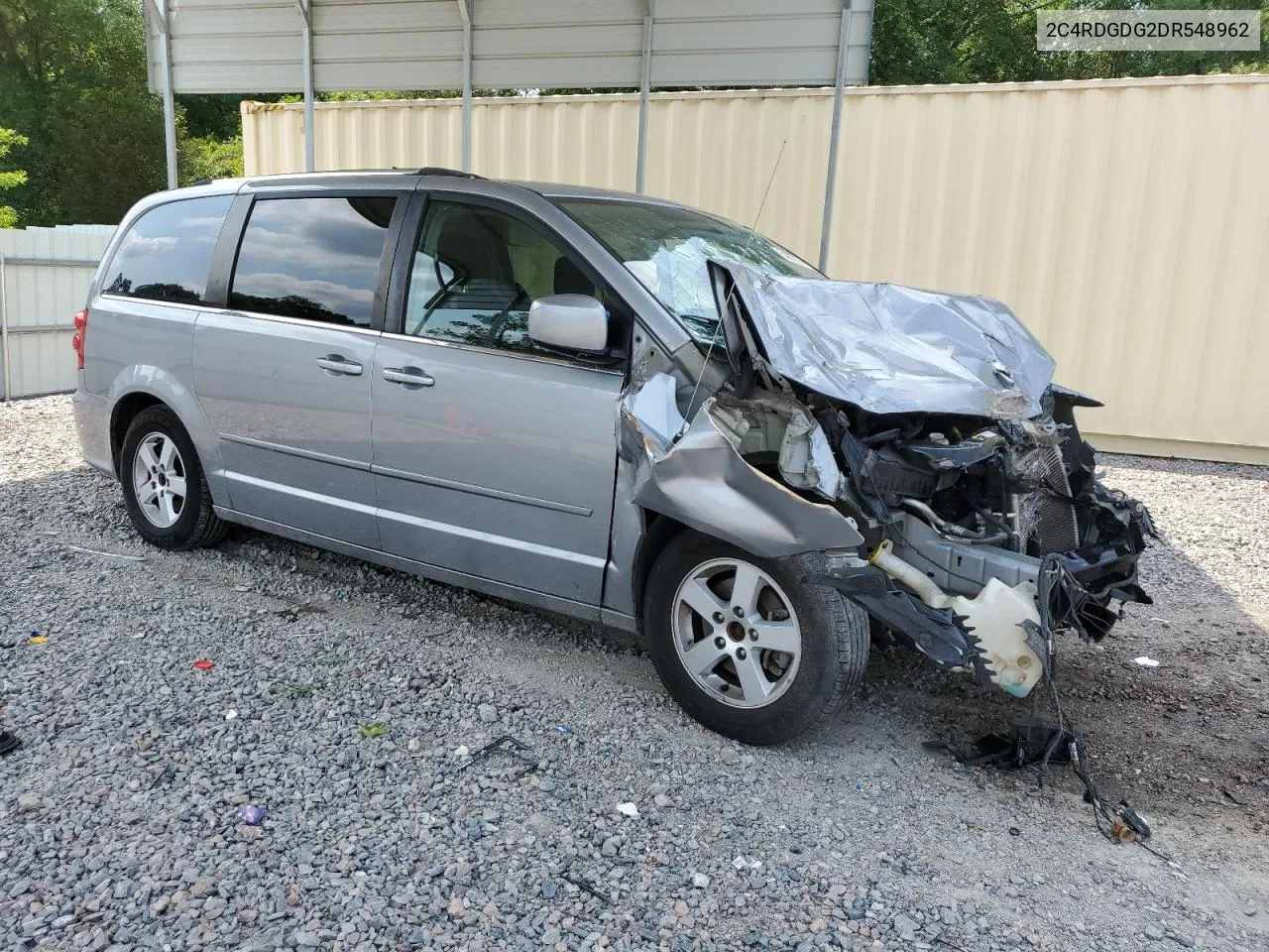 2C4RDGDG2DR548962 2013 Dodge Grand Caravan Crew