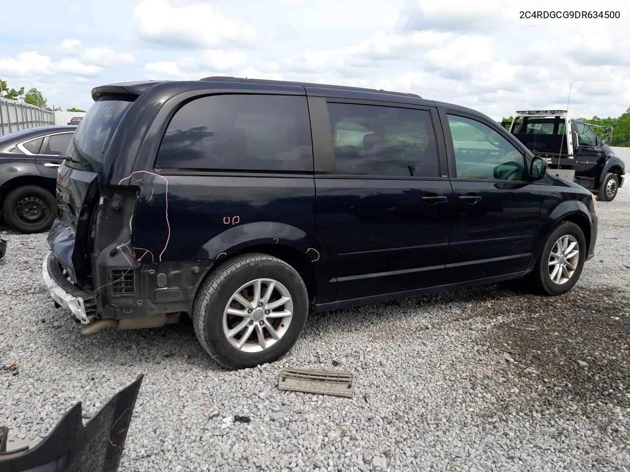 2013 Dodge Grand Caravan Sxt VIN: 2C4RDGCG9DR634500 Lot: 54233614