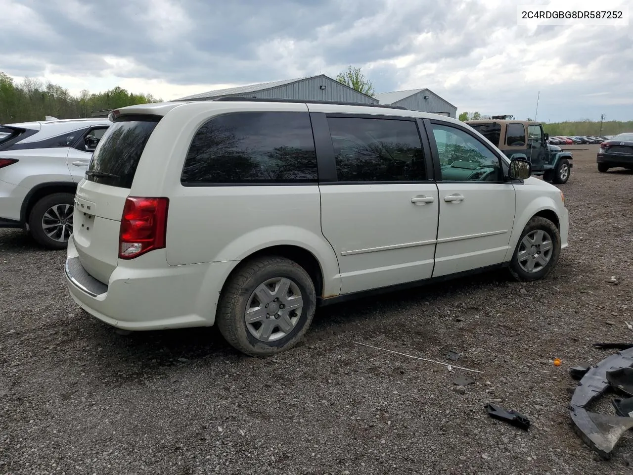 2013 Dodge Grand Caravan Se VIN: 2C4RDGBG8DR587252 Lot: 54419934