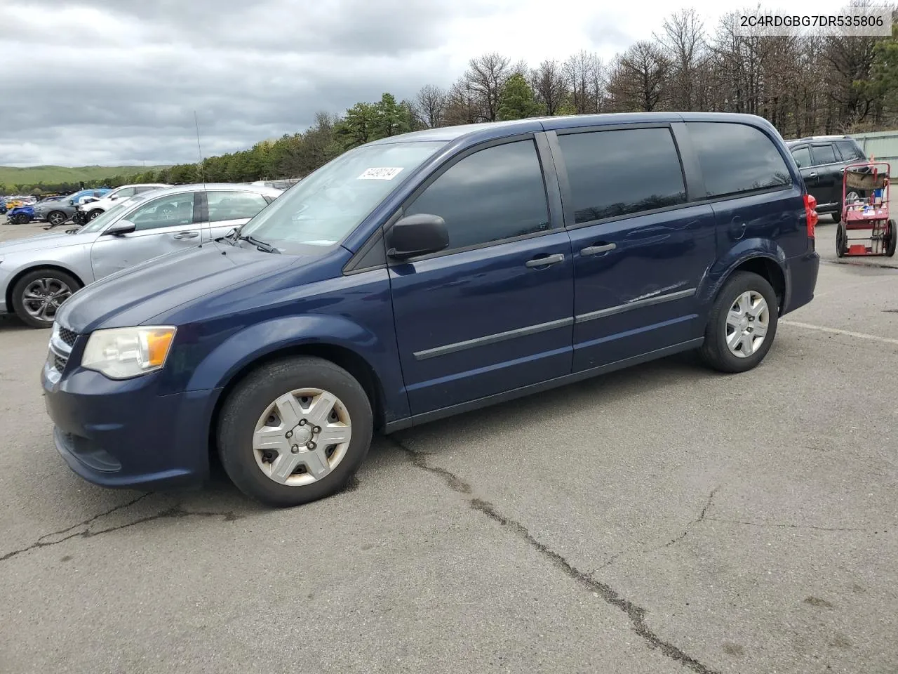 2013 Dodge Grand Caravan Se VIN: 2C4RDGBG7DR535806 Lot: 54490134