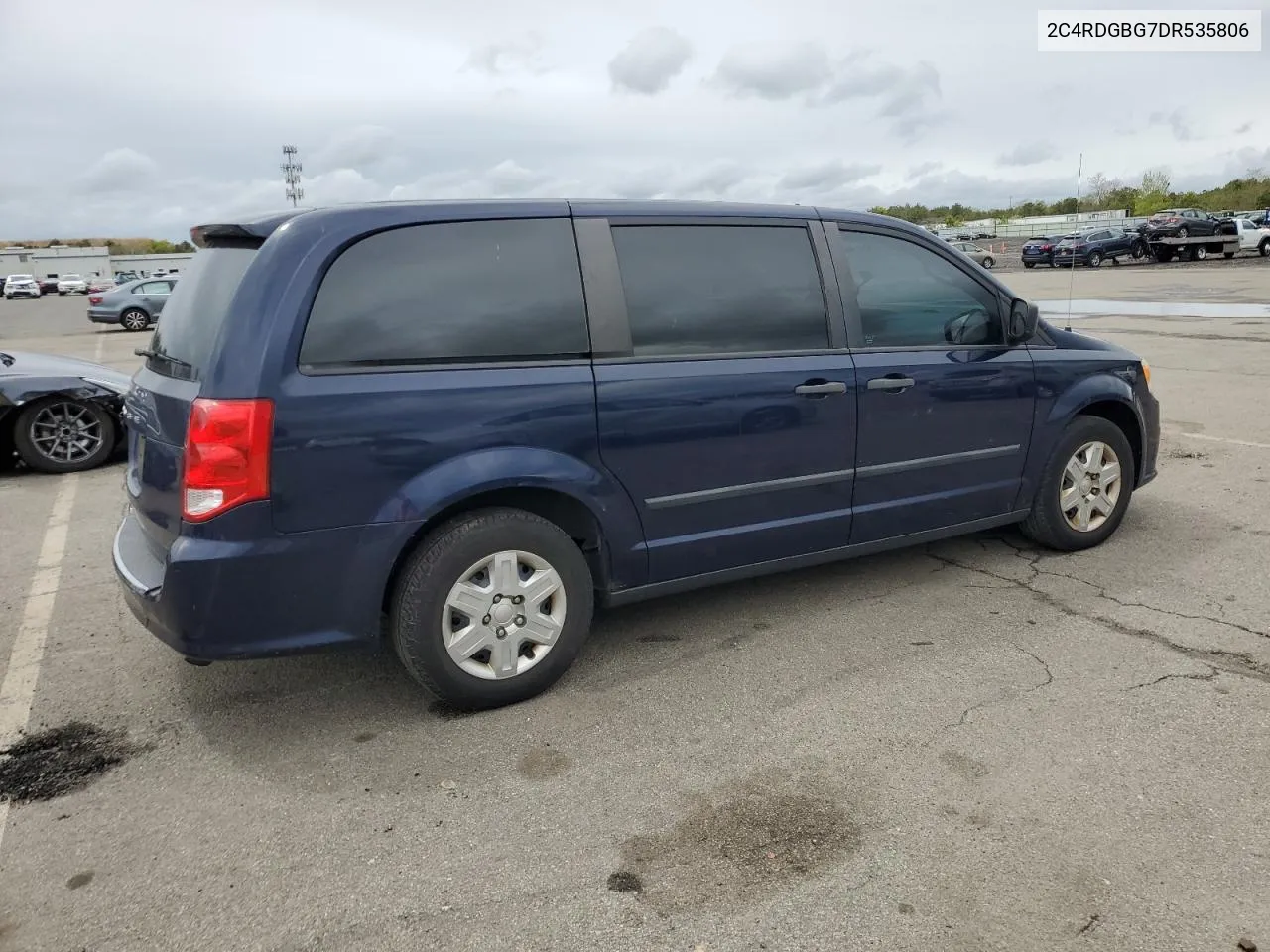 2013 Dodge Grand Caravan Se VIN: 2C4RDGBG7DR535806 Lot: 54490134