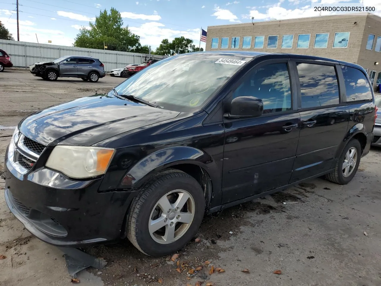 2C4RDGCG3DR521500 2013 Dodge Grand Caravan Sxt