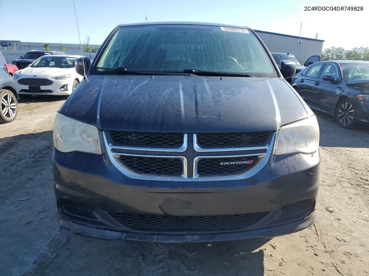 2013 Dodge Grand Caravan Sxt VIN: 2C4RDGCG4DR749828 Lot: 54698314