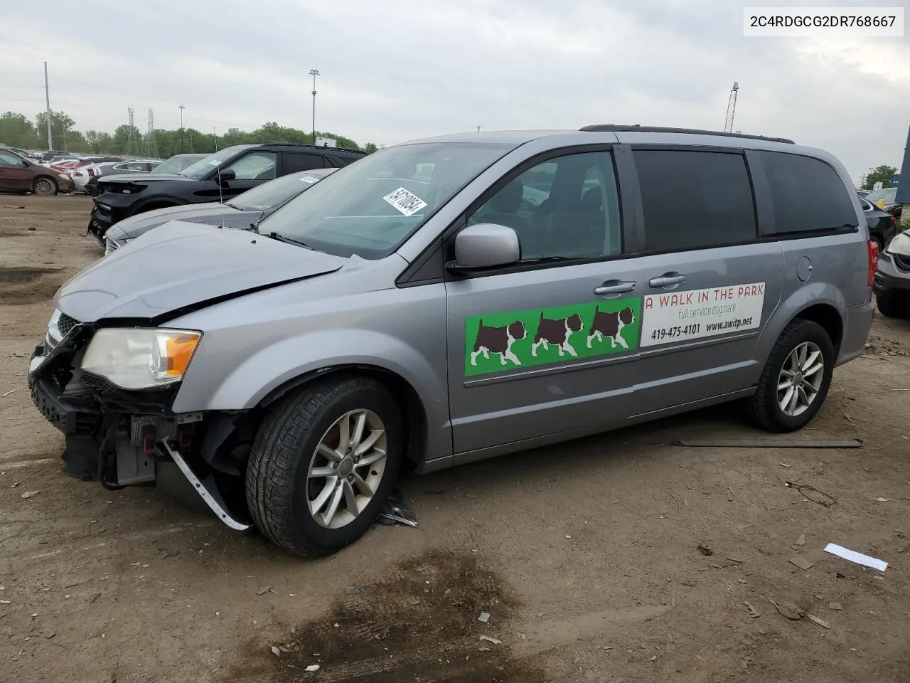 2013 Dodge Grand Caravan Sxt VIN: 2C4RDGCG2DR768667 Lot: 54710054