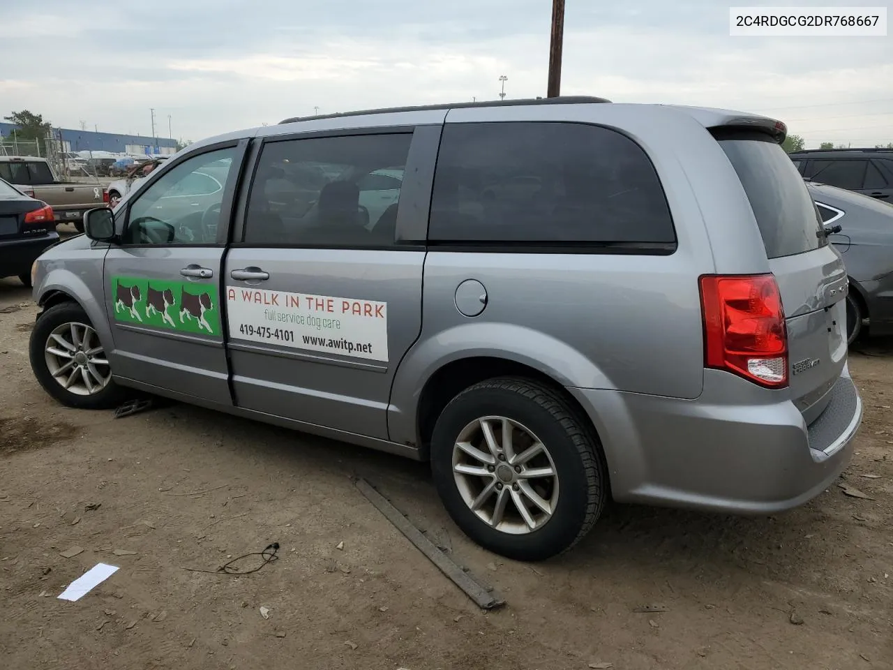 2013 Dodge Grand Caravan Sxt VIN: 2C4RDGCG2DR768667 Lot: 54710054