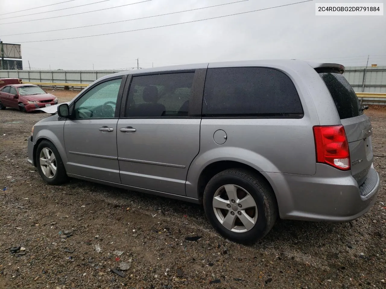 2C4RDGBG2DR791884 2013 Dodge Grand Caravan Se