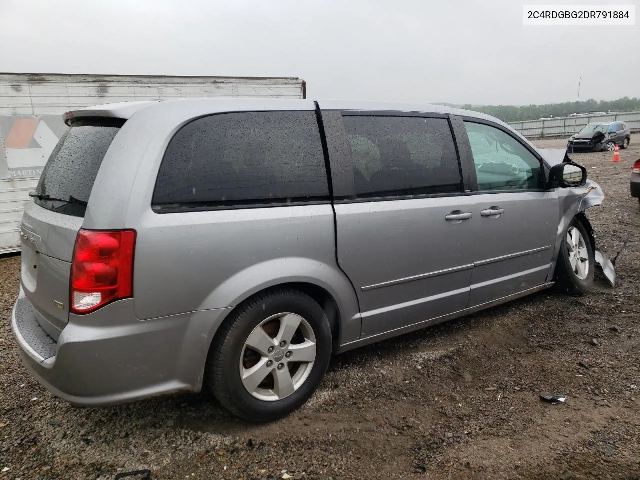 2C4RDGBG2DR791884 2013 Dodge Grand Caravan Se