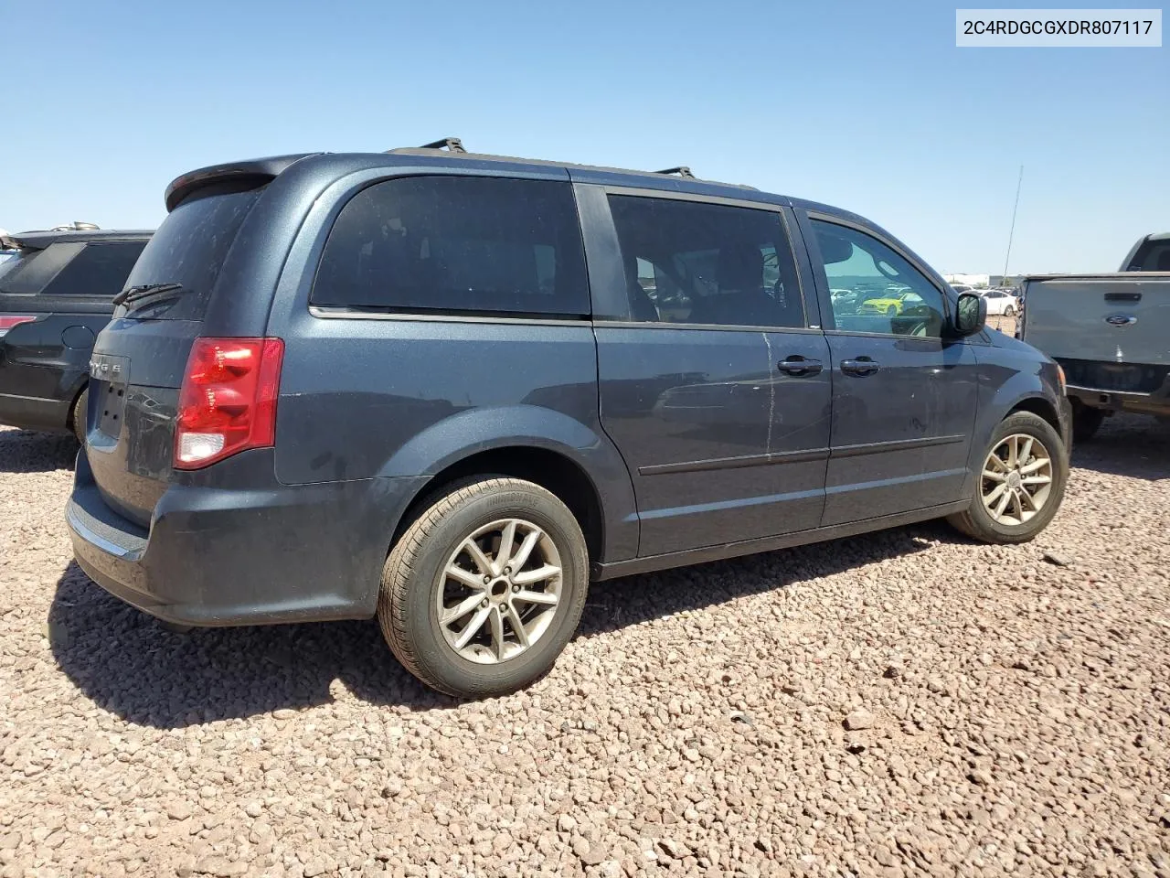 2013 Dodge Grand Caravan Sxt VIN: 2C4RDGCGXDR807117 Lot: 55354724