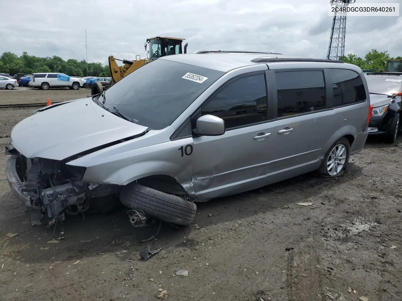 2013 Dodge Grand Caravan Sxt VIN: 2C4RDGCG3DR640261 Lot: 55362354