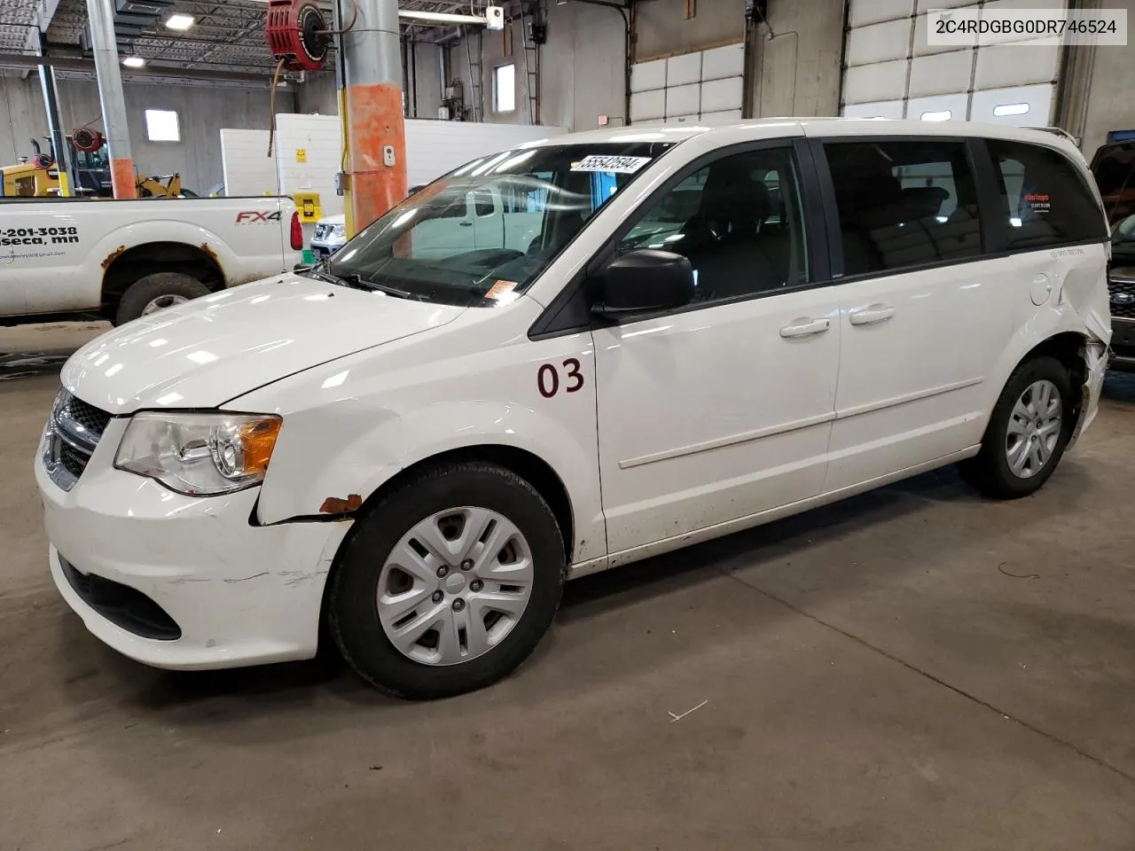 2C4RDGBG0DR746524 2013 Dodge Grand Caravan Se