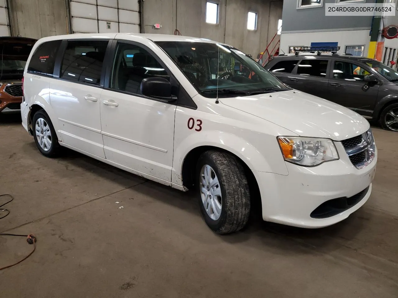 2C4RDGBG0DR746524 2013 Dodge Grand Caravan Se