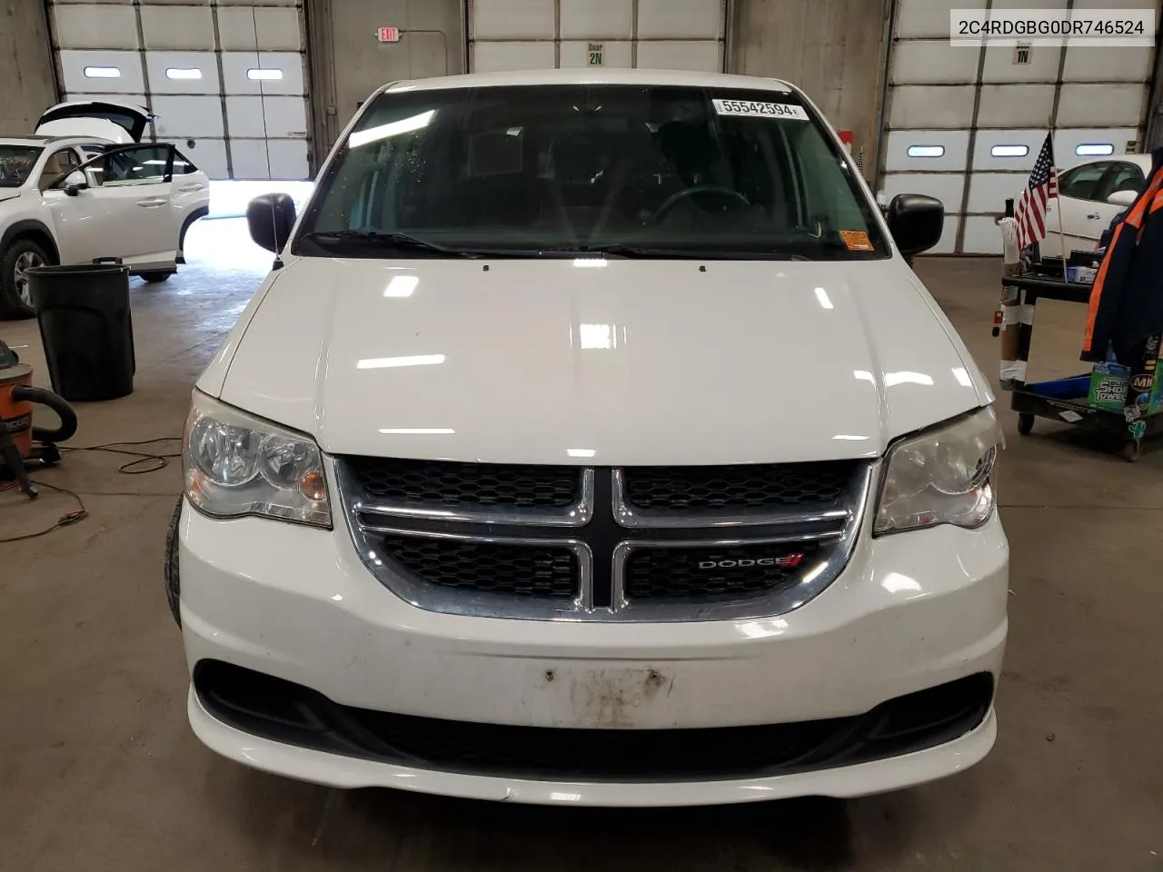 2013 Dodge Grand Caravan Se VIN: 2C4RDGBG0DR746524 Lot: 55542594