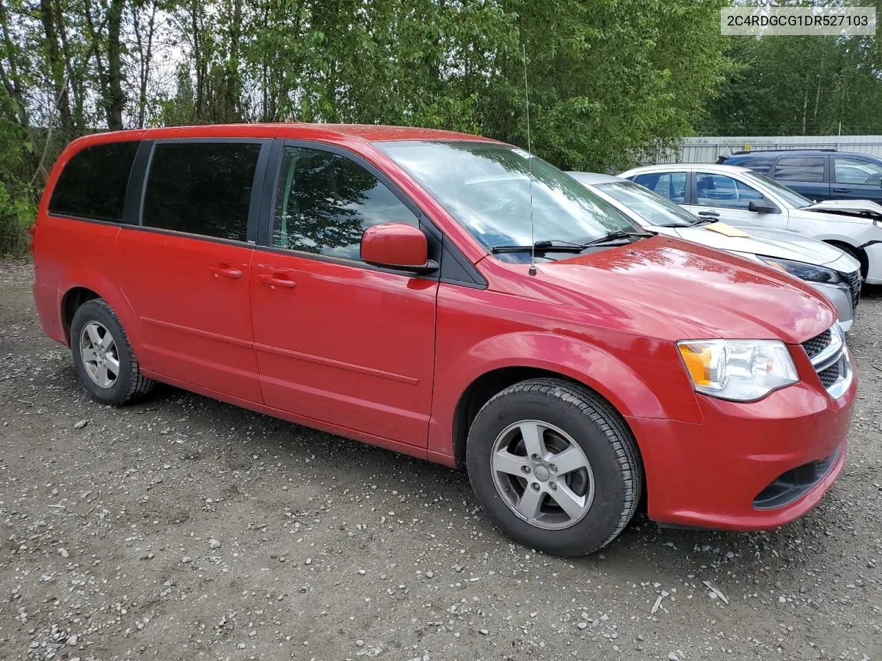 2013 Dodge Grand Caravan Sxt VIN: 2C4RDGCG1DR527103 Lot: 55559734