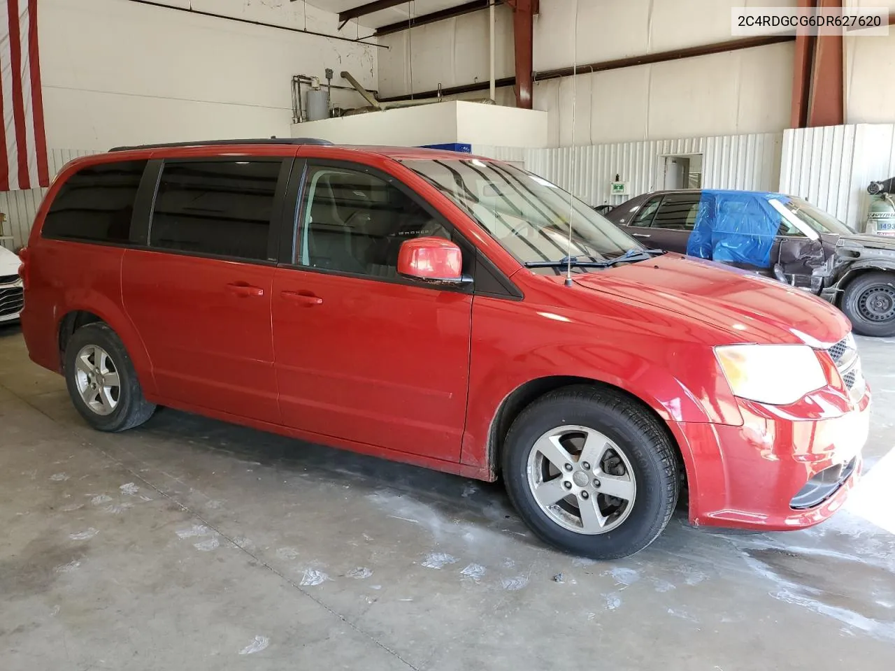 2013 Dodge Grand Caravan Sxt VIN: 2C4RDGCG6DR627620 Lot: 55572324