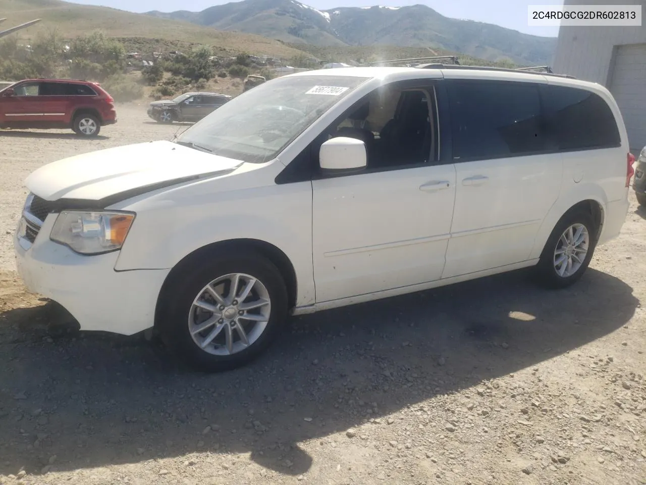 2013 Dodge Grand Caravan Sxt VIN: 2C4RDGCG2DR602813 Lot: 55677904