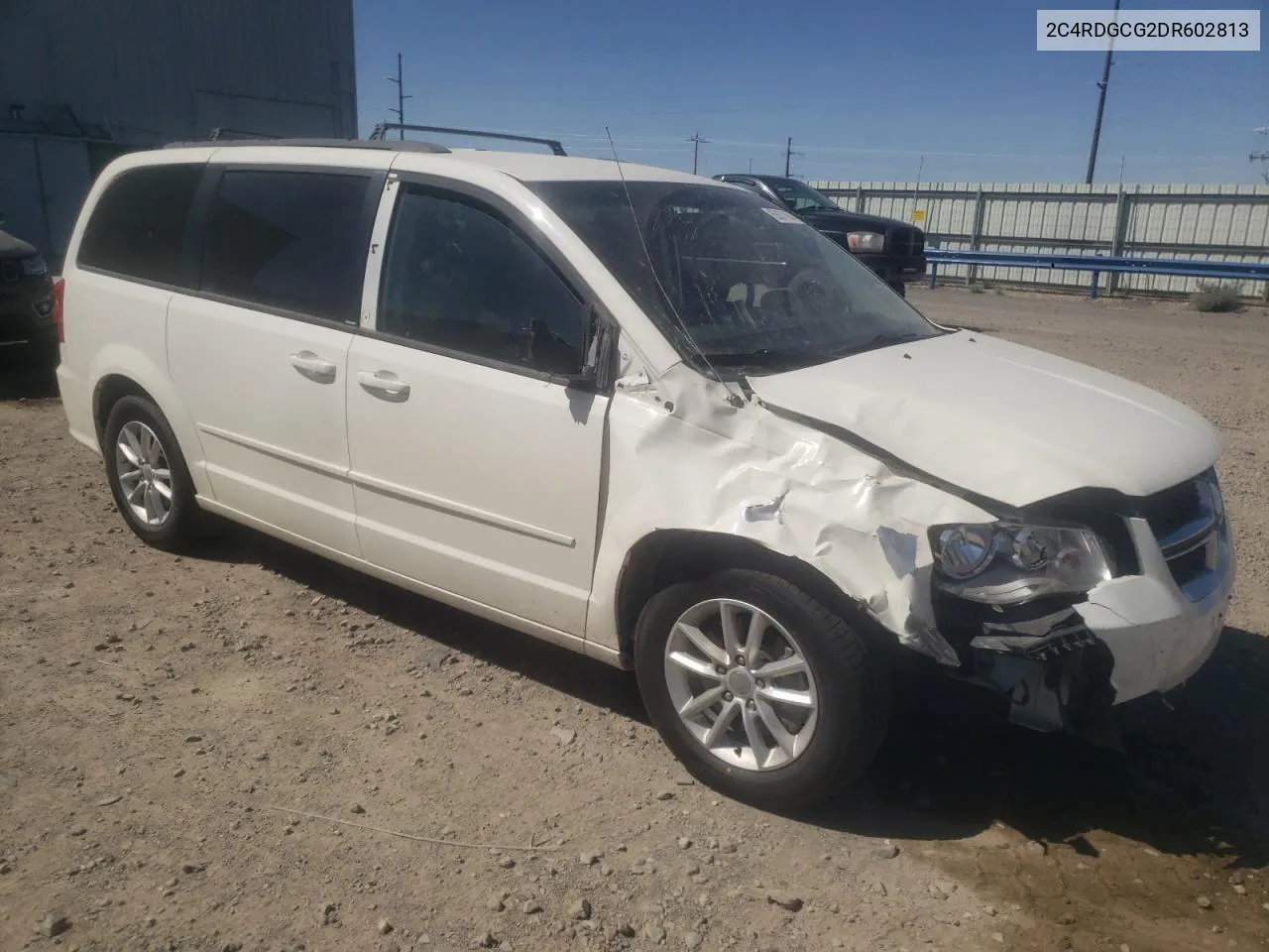 2C4RDGCG2DR602813 2013 Dodge Grand Caravan Sxt