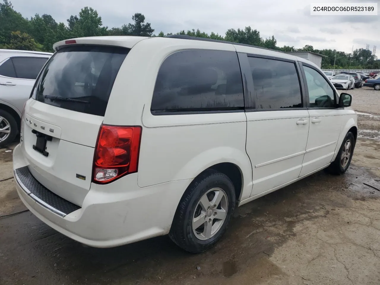 2013 Dodge Grand Caravan Sxt VIN: 2C4RDGCG6DR523189 Lot: 55688034