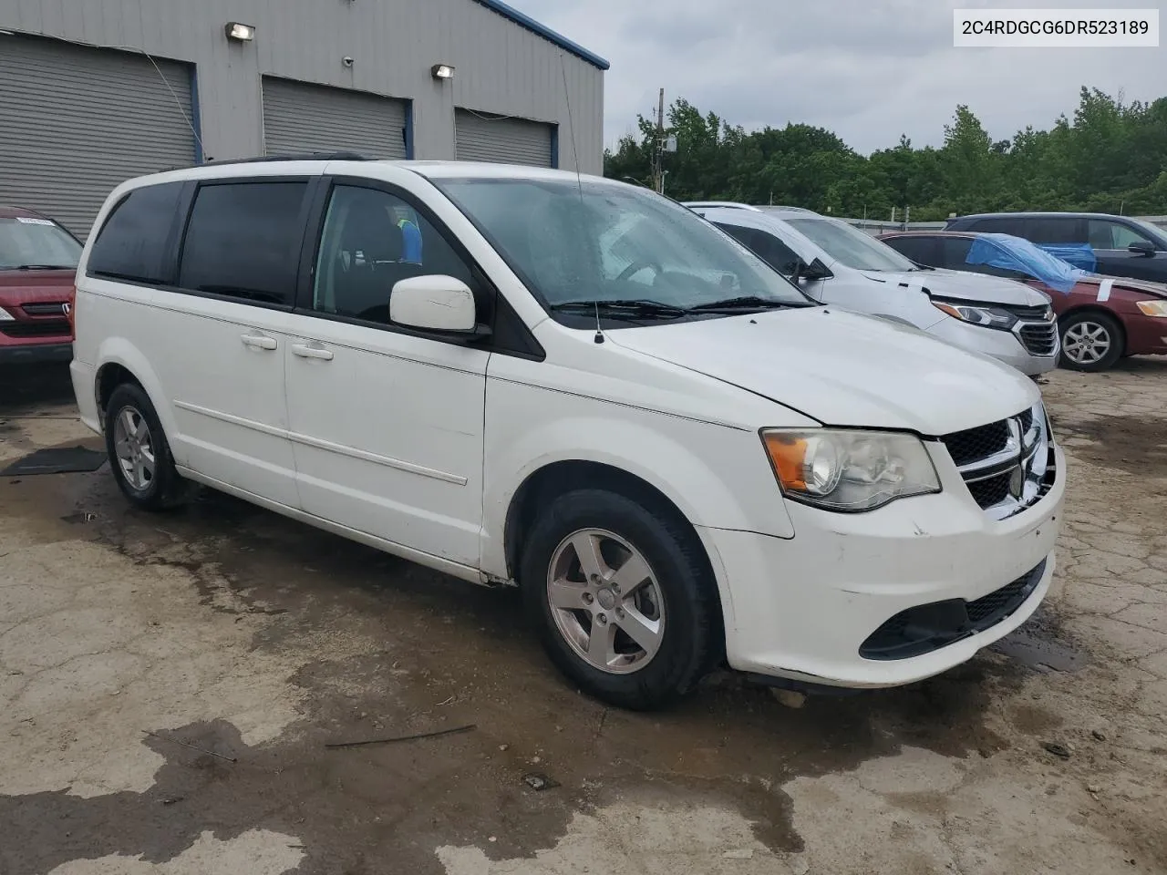 2013 Dodge Grand Caravan Sxt VIN: 2C4RDGCG6DR523189 Lot: 55688034