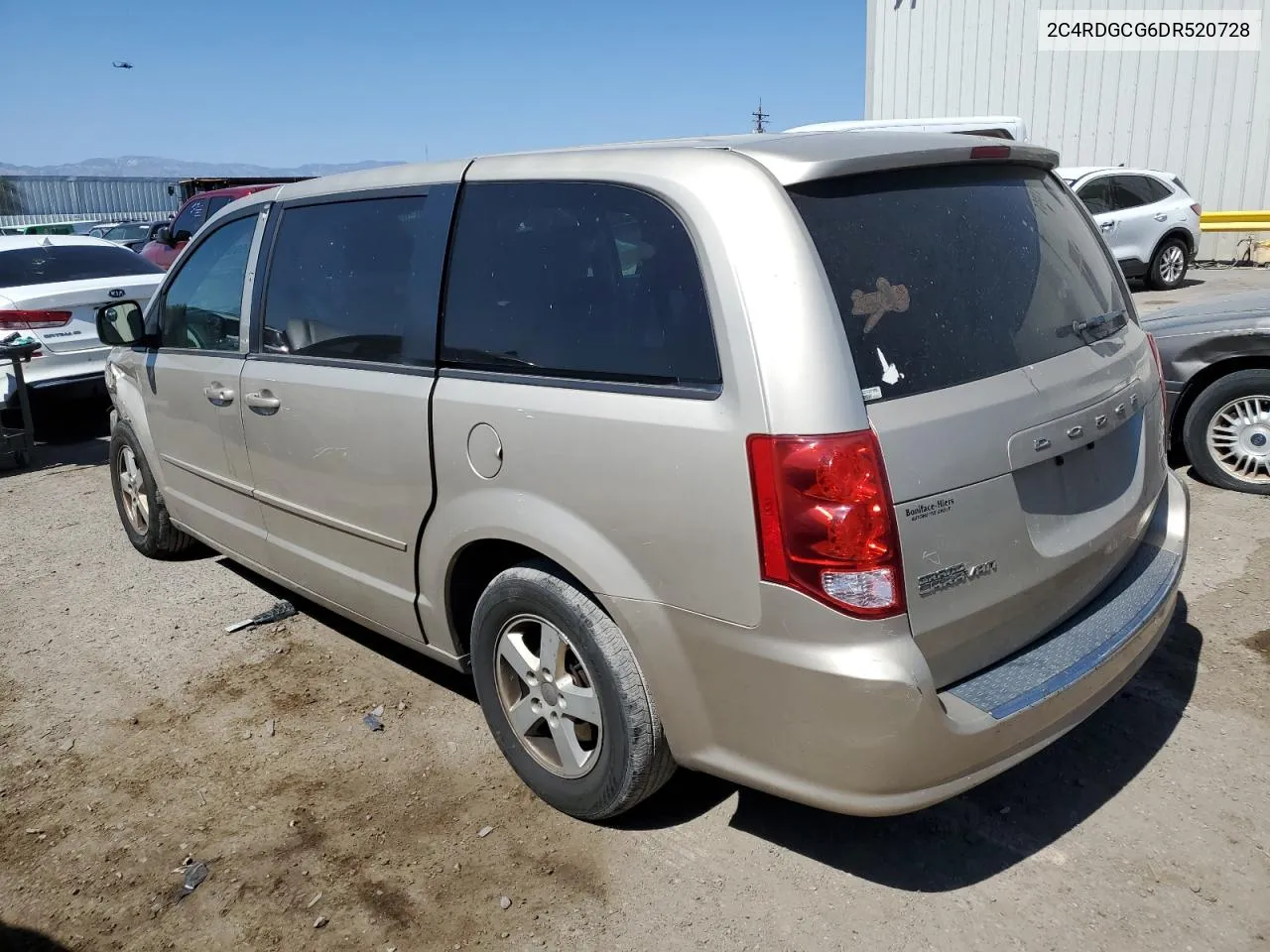 2013 Dodge Grand Caravan Sxt VIN: 2C4RDGCG6DR520728 Lot: 55905114