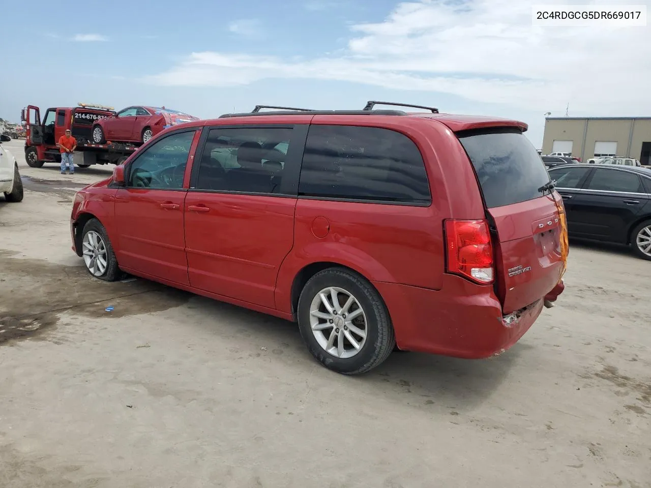 2013 Dodge Grand Caravan Sxt VIN: 2C4RDGCG5DR669017 Lot: 55929414