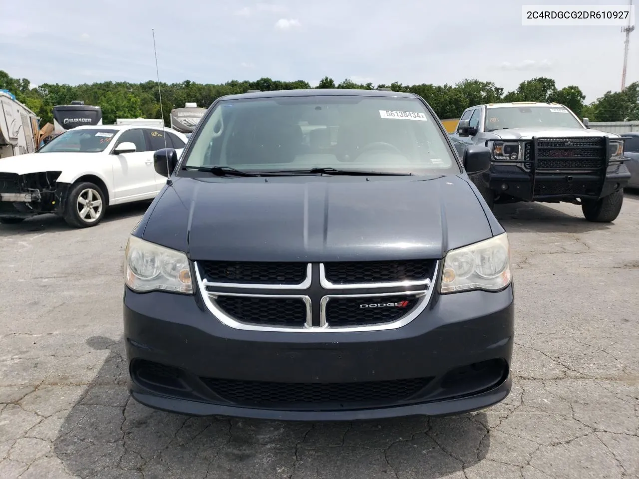 2C4RDGCG2DR610927 2013 Dodge Grand Caravan Sxt