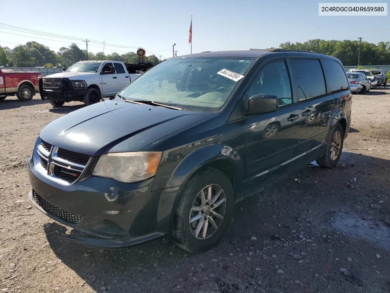 2C4RDGCG4DR659580 2013 Dodge Grand Caravan Sxt