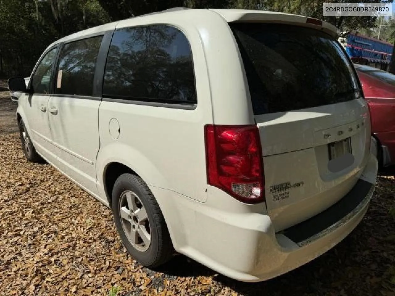 2013 Dodge Grand Caravan Sxt VIN: 2C4RDGCG0DR549870 Lot: 56374334