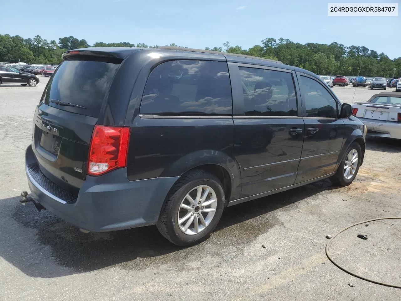 2013 Dodge Grand Caravan Sxt VIN: 2C4RDGCGXDR584707 Lot: 56630264