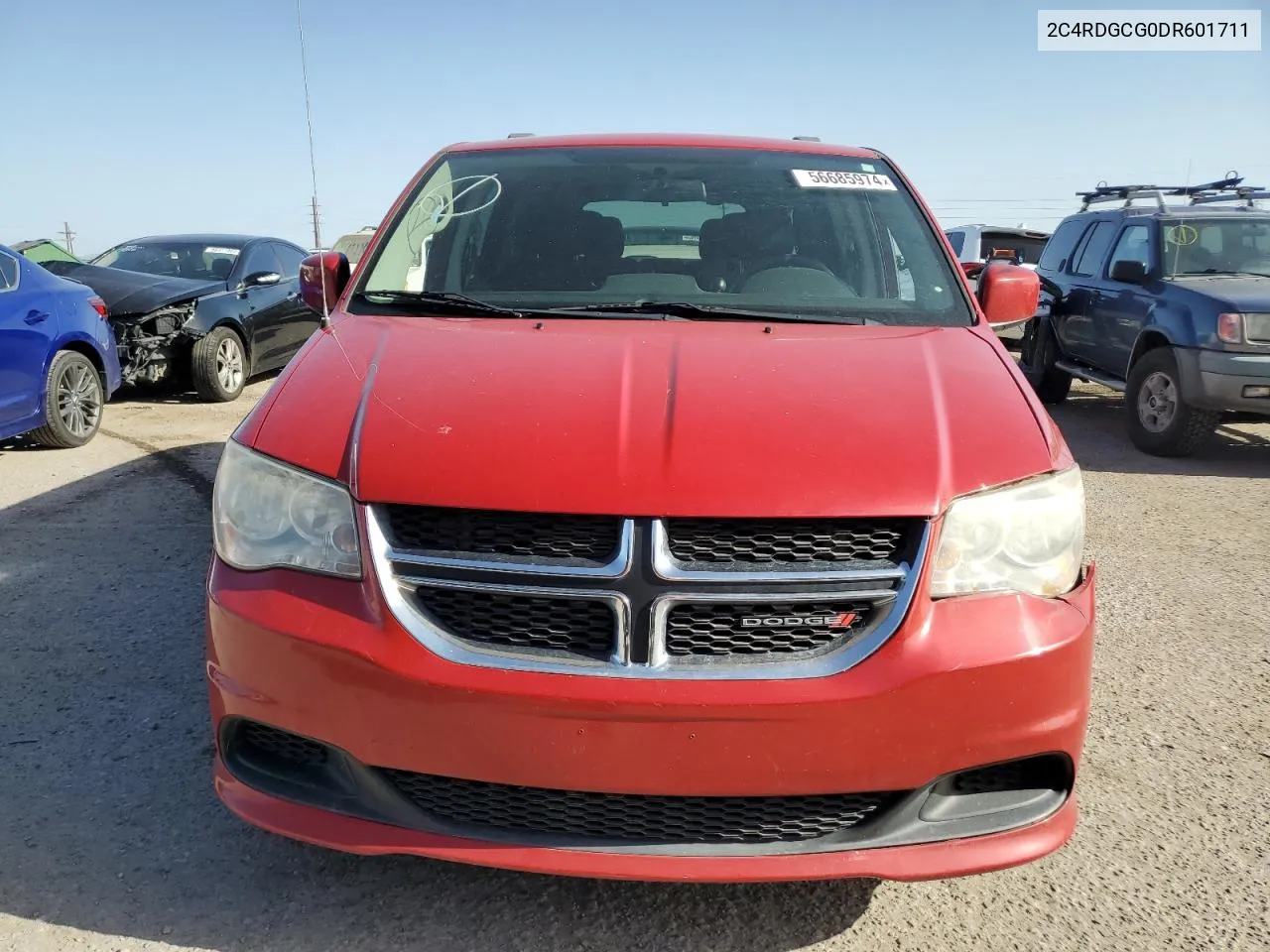 2013 Dodge Grand Caravan Sxt VIN: 2C4RDGCG0DR601711 Lot: 56685974