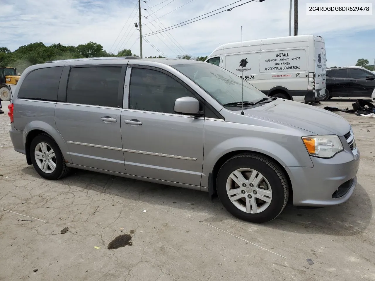 2013 Dodge Grand Caravan Crew VIN: 2C4RDGDG8DR629478 Lot: 56729844