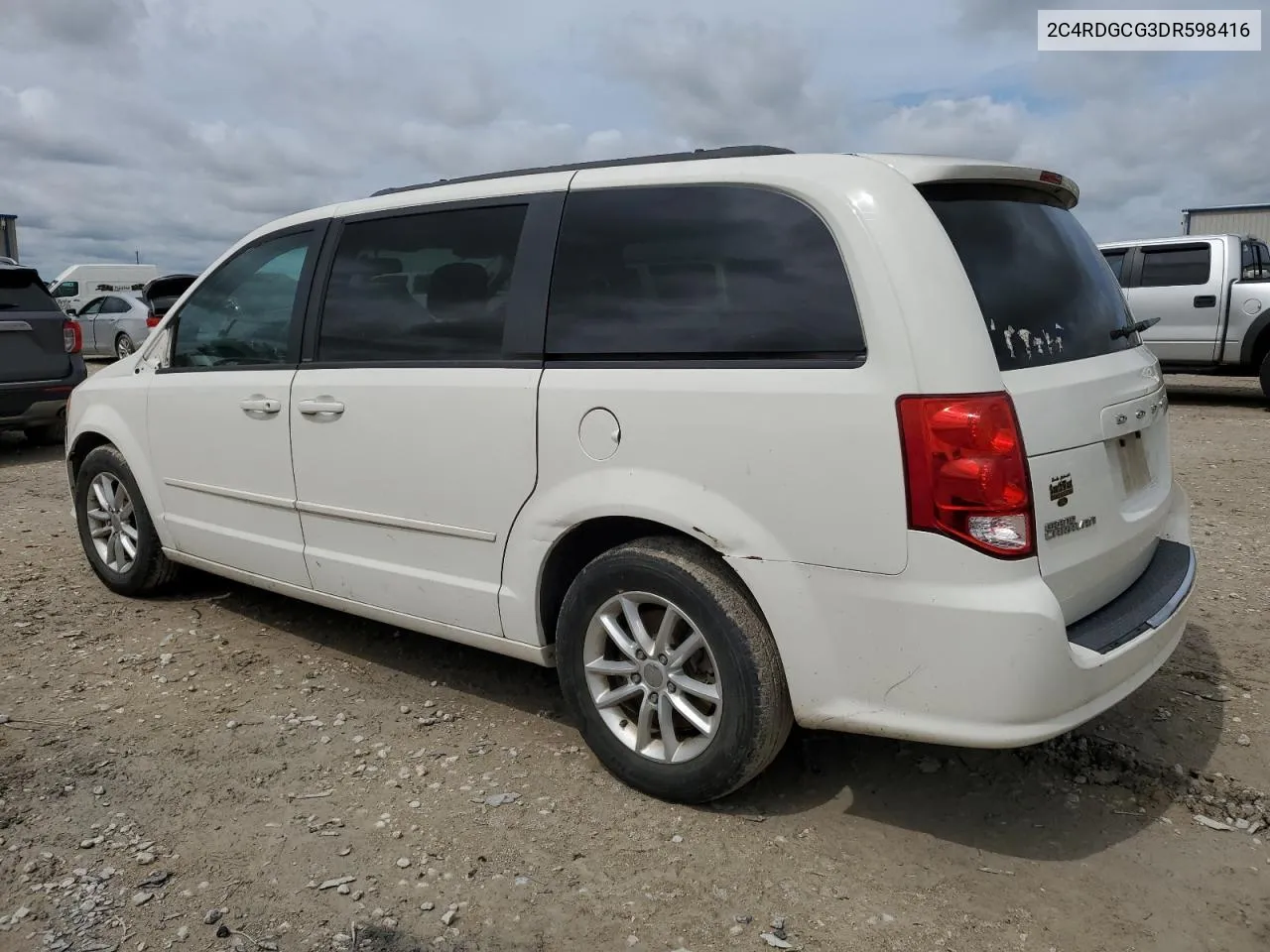 2C4RDGCG3DR598416 2013 Dodge Grand Caravan Sxt