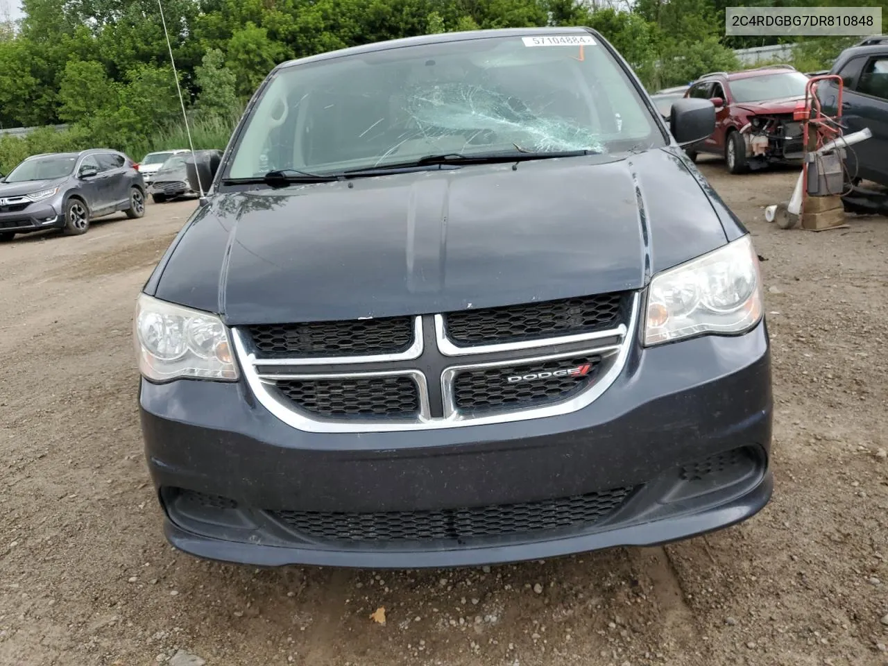 2C4RDGBG7DR810848 2013 Dodge Grand Caravan Se