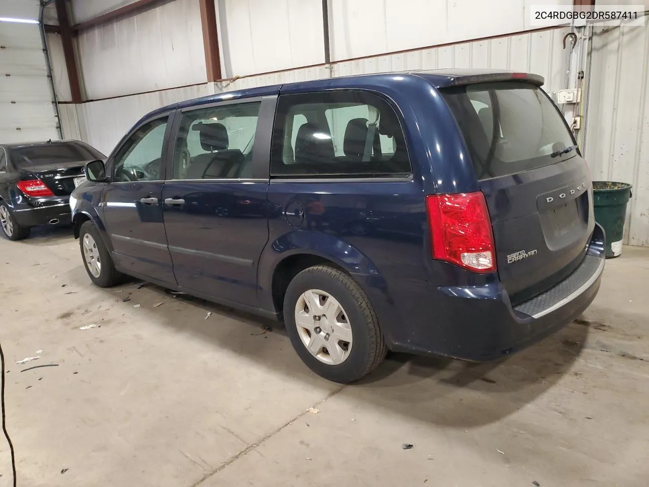 2013 Dodge Grand Caravan Se VIN: 2C4RDGBG2DR587411 Lot: 57499794