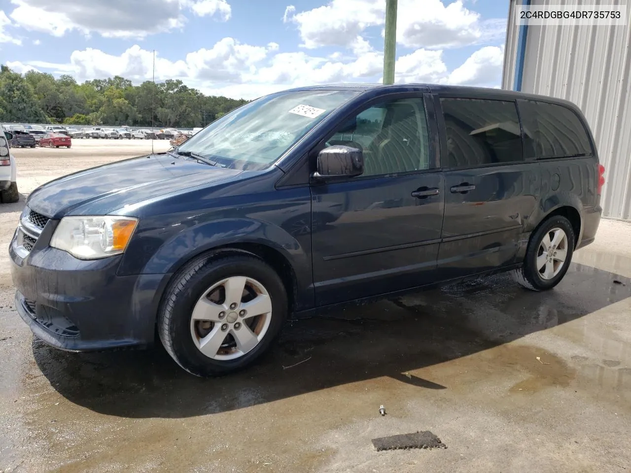 2013 Dodge Grand Caravan Se VIN: 2C4RDGBG4DR735753 Lot: 57614514