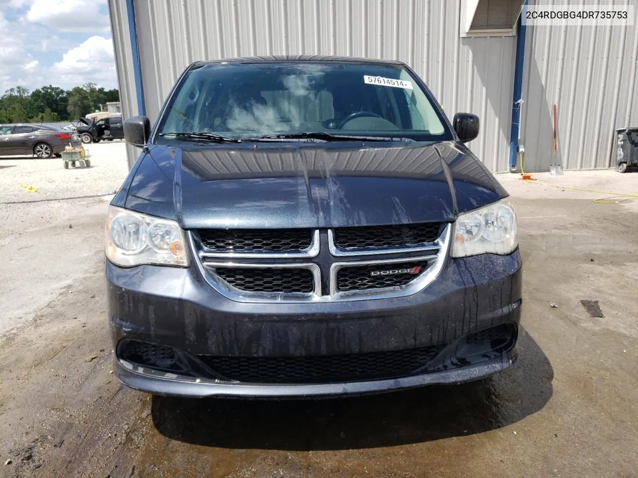 2013 Dodge Grand Caravan Se VIN: 2C4RDGBG4DR735753 Lot: 57614514