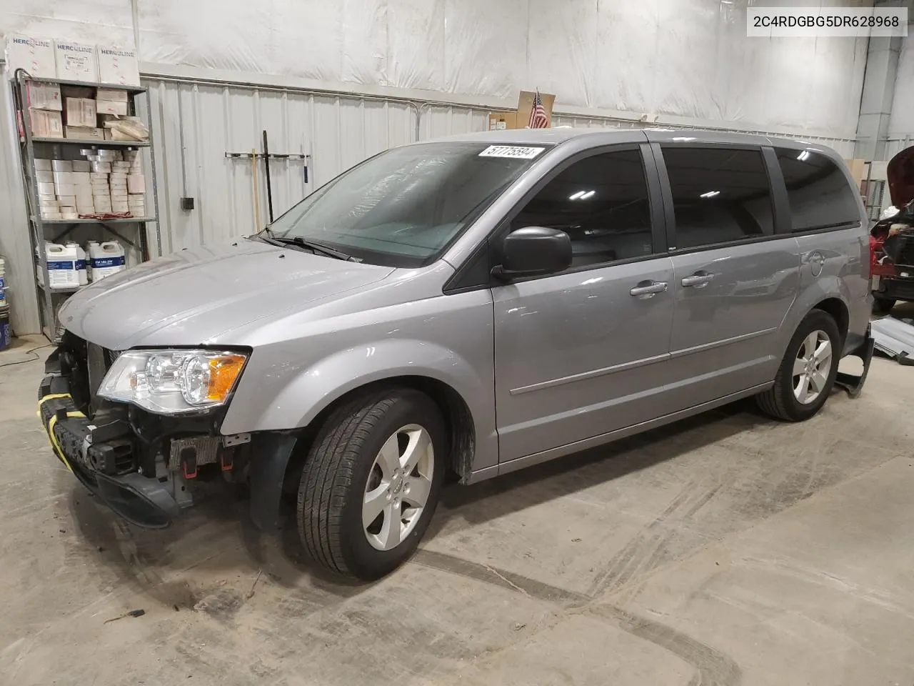 2013 Dodge Grand Caravan Se VIN: 2C4RDGBG5DR628968 Lot: 57775594