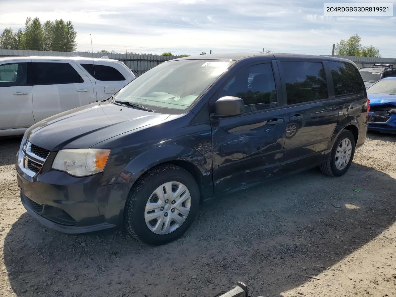 2C4RDGBG3DR819921 2013 Dodge Grand Caravan Se