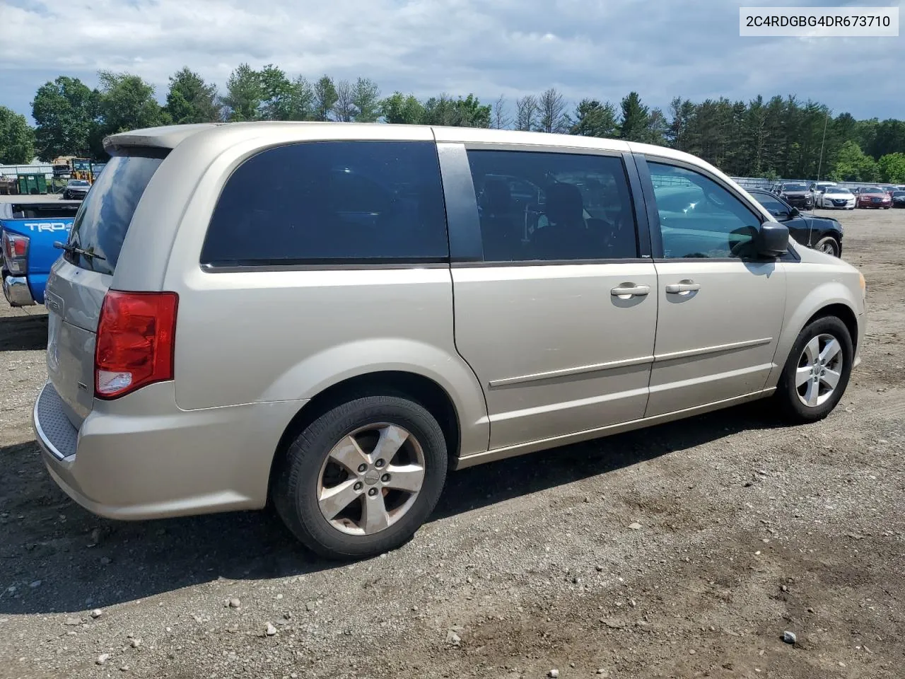 2013 Dodge Grand Caravan Se VIN: 2C4RDGBG4DR673710 Lot: 58049874