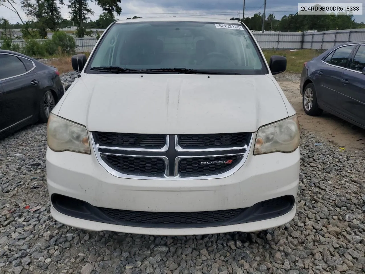 2C4RDGBG0DR618333 2013 Dodge Grand Caravan Se