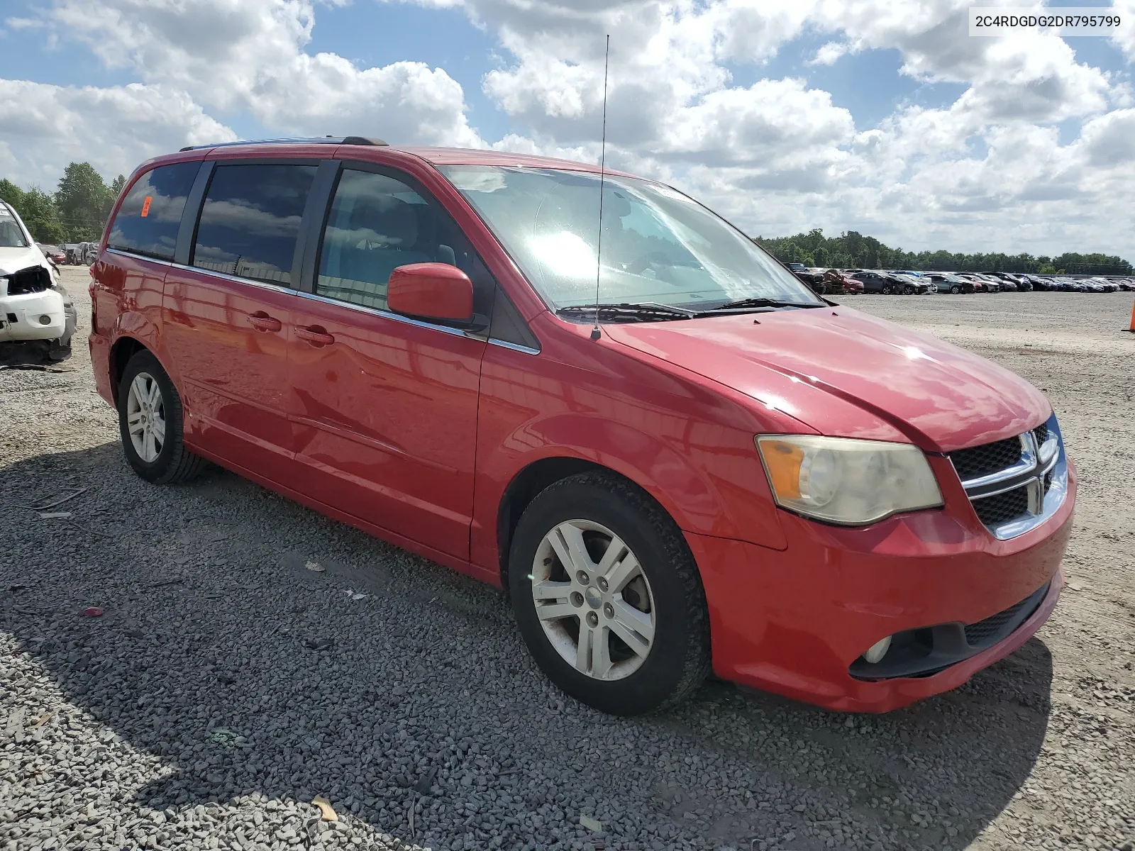 2C4RDGDG2DR795799 2013 Dodge Grand Caravan Crew