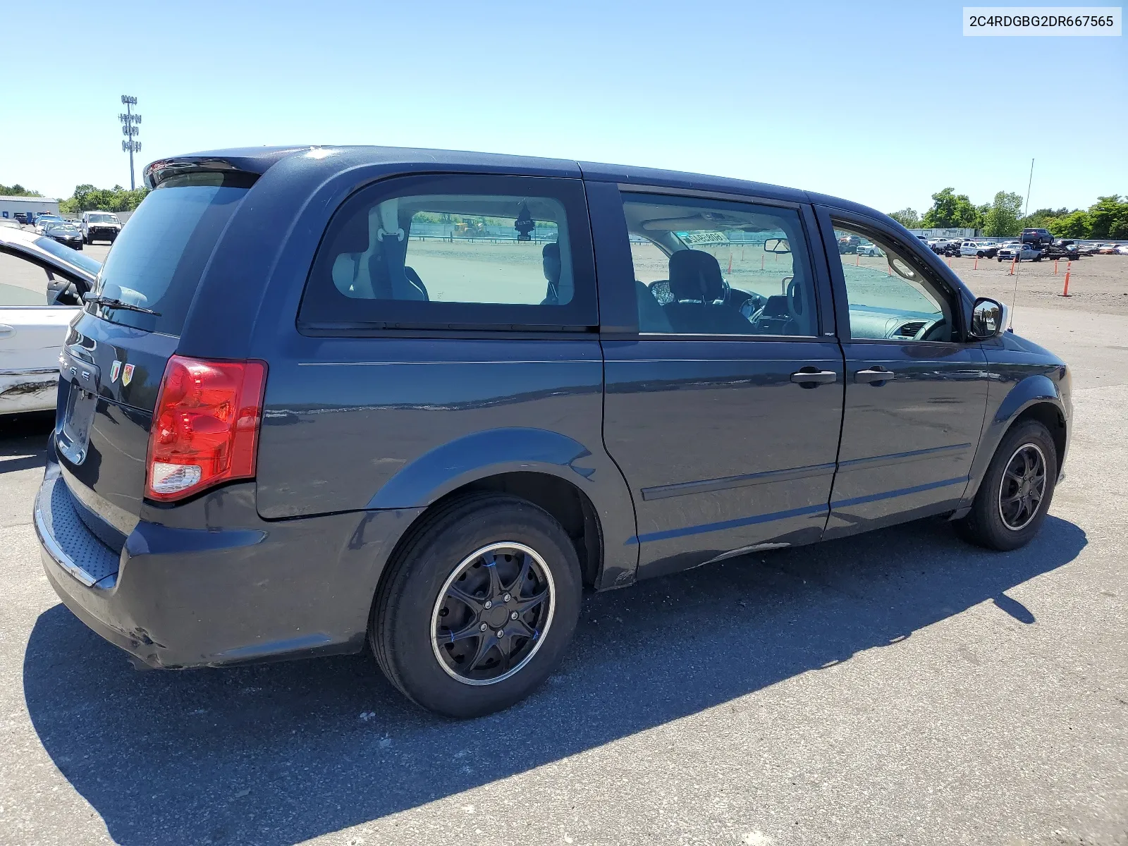 2013 Dodge Grand Caravan Se VIN: 2C4RDGBG2DR667565 Lot: 60859424