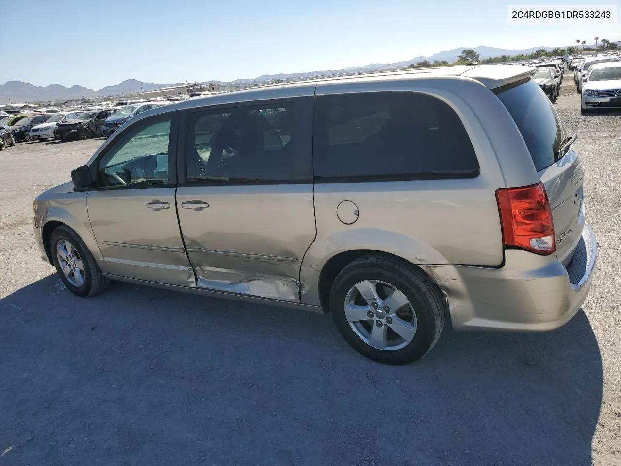 2C4RDGBG1DR533243 2013 Dodge Grand Caravan Se